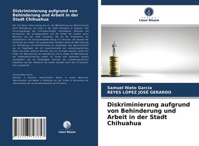 Diskriminierung aufgrund von Behinderung und Arbeit in der Stadt Chihuahua