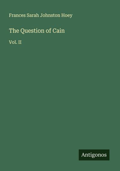 The Question of Cain