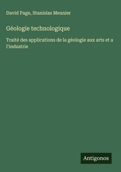Géologie technologique
