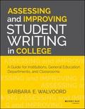 Assessing and Improving Student Writing in College