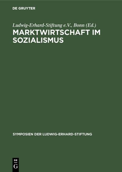 Marktwirtschaft im Sozialismus