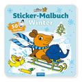 Die Maus - Stickermalbuch Winter