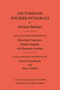 Lectures on Fourier Integrals