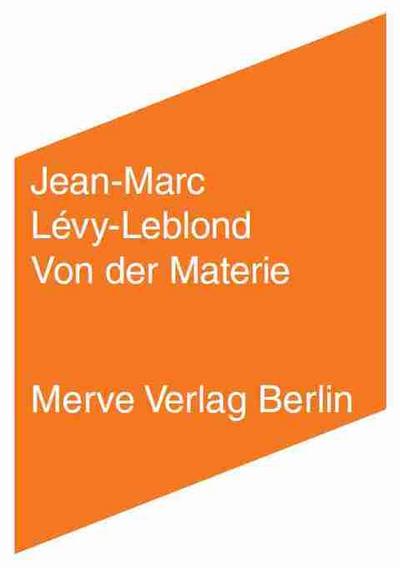 Levy-Leblond,Von d.Materie