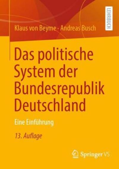 Das politische System der Bundesrepublik Deutschland