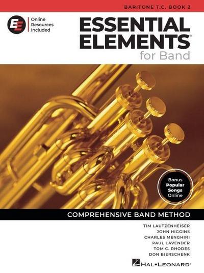 Essential Elements for Band - Baritone T.C. Book 2 with Eei