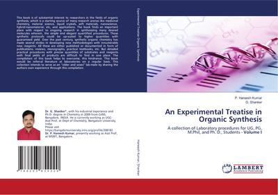 An Experimental Treatise in Organic Synthesis