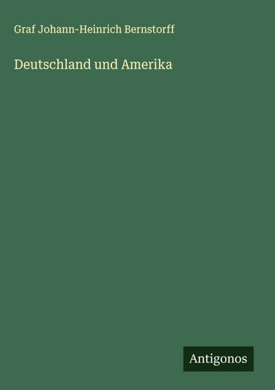 Deutschland und Amerika