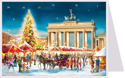 Postkarten-Adventskalender "Berlin"