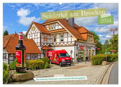 Schierke am Brocken - Die schönste Ortschaft unterhalb des Brockengipfels (Wandkalender 2024 DIN A2 quer), CALVENDO Monatskalender