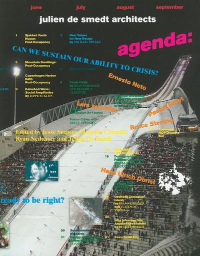Agenda. JDS Architects: Can We Sustain our Ability to Crisis?