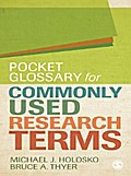 Pocket Glossary for Commonly Used Research Terms