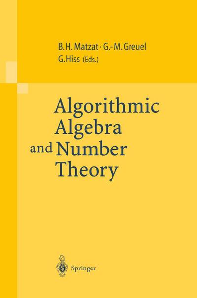 Algorithmic Algebra and Number Theory