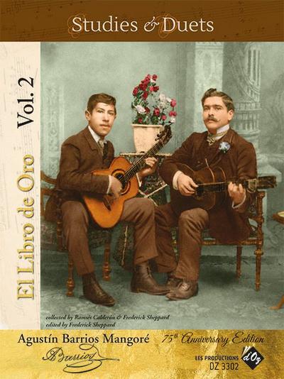 El libro de oro vol.2 - Studies and Duetspour 1-2 guitares