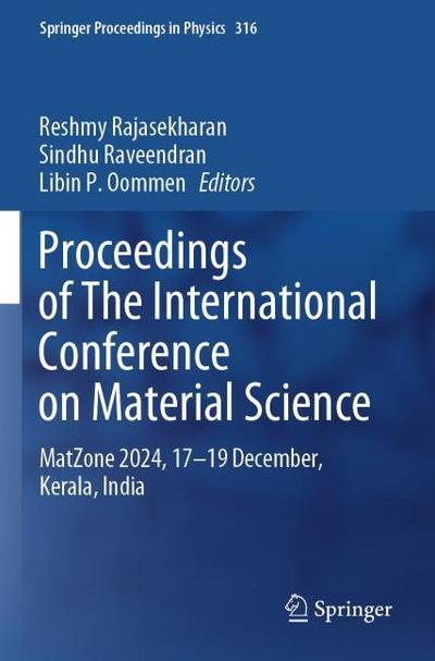 Proceedings of The International Conference on Material Science