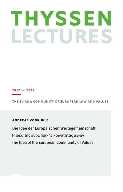 Voßkuhle, A: Idee der Europäischen Wertegemeinschaft