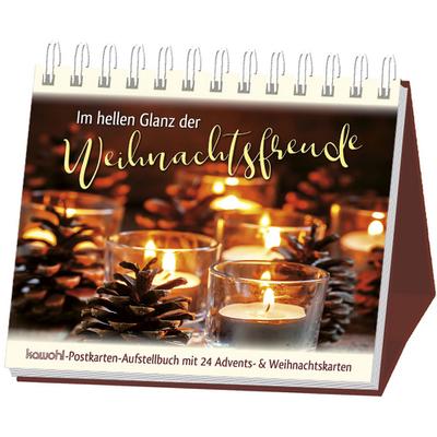 Im hellen Glanz der Weihnachtsfreude: 24 Advents- und Weihnachtskarten