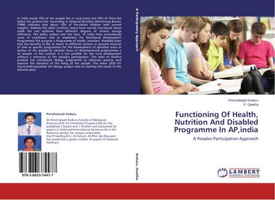 Functioning Of Health, Nutrition And Disabled Programme In AP,india
