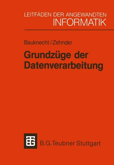 Grundzüge der Datenverarbeitung