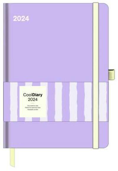 Lavender 2024 - Diary - Buchkalender - Taschenkalender - 16x22