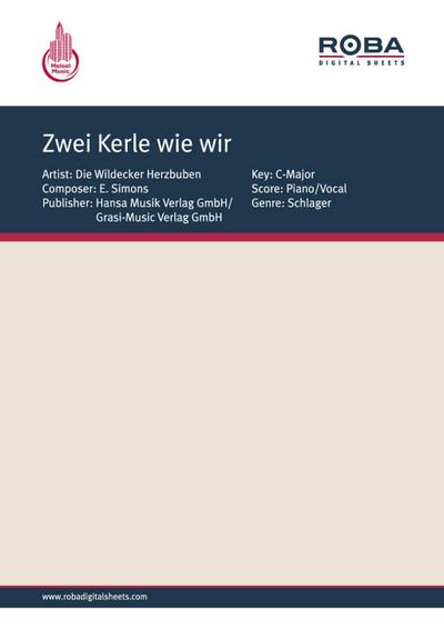 Zwei Kerle wie wir