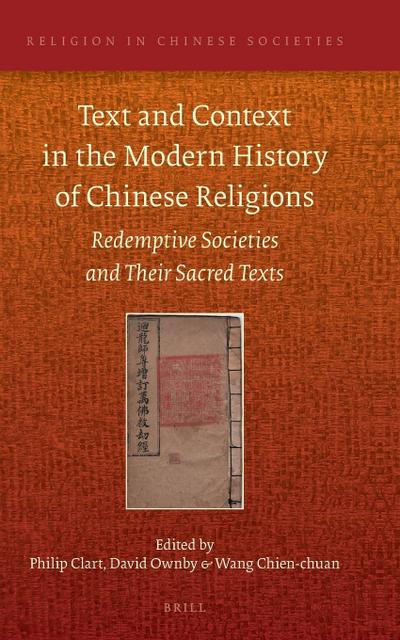Text and Context in the Modern History of Chinese Religions