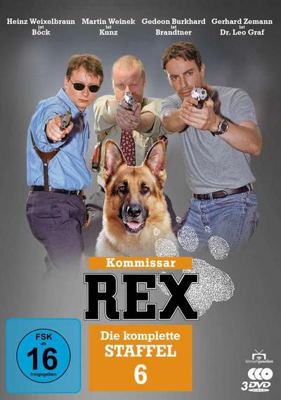 Kommissar Rex-Die Komplette 6.Staffel (3 Dvds)