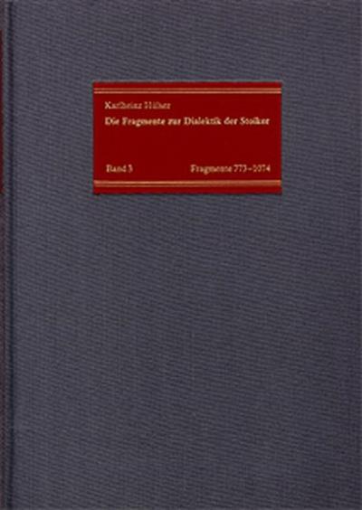 Die Fragmente Nr. 773-1074