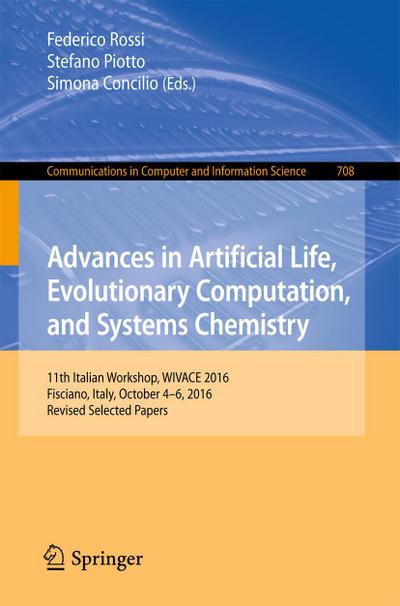 Advances in Artificial Life, Evolutionary Computation, and Systems Chemistry