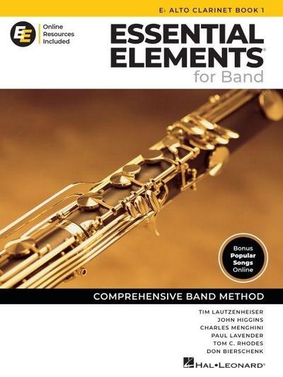 Essential Elements for Band - Eb Alto Clarinet Book 1 with Eei