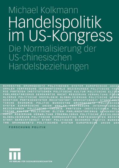 Handelspolitik im US-Kongress
