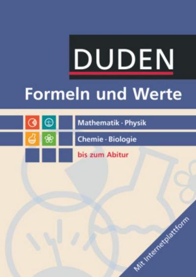 Formeln und Werte - Sekundarstufe I und II