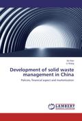 Development of solid waste management in China