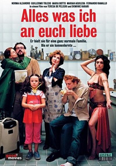 Alles was ich an euch liebe, DVD, deutsche, französische u. spanische Version