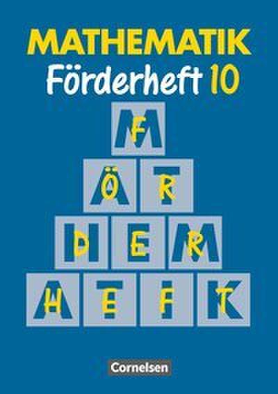 Mathematik für Sonderschulen Neu. Förderheft 10