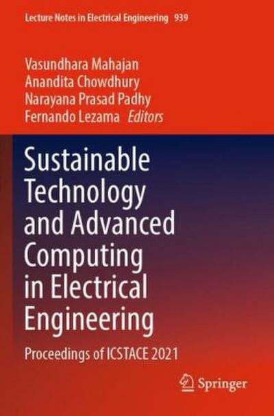 Sustainable Technology and Advanced Computing in Electrical Engineering