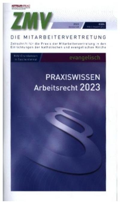 ZMV Praxiswissen Arbeitsrecht 2023 evangelisch