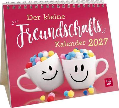 Mini-Kalender 2027: Der kleine Freundschaftskalender