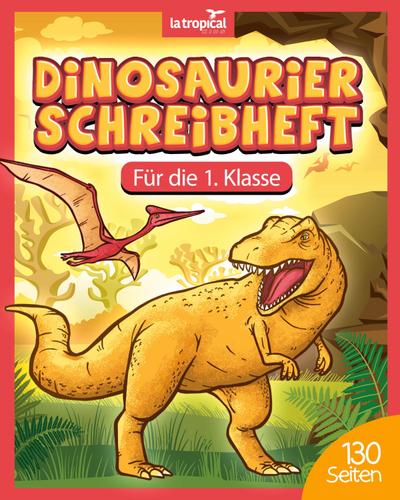Dinosaurier Schreibheft für die 1. Klasse