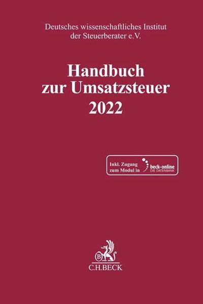 Handbuch zur Umsatzsteuer 2022. USt 2022