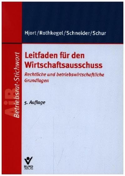 Leitfaden für den Wirtschaftsausschuss