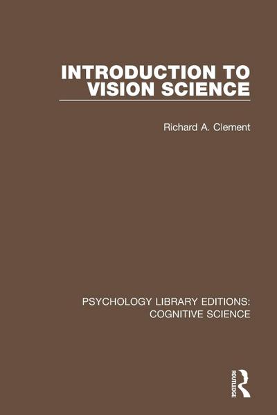Introduction to Vision Science