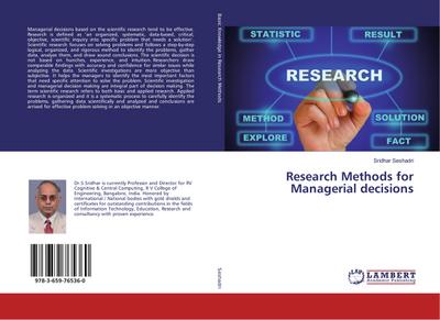 Research Methods for Managerial decisions