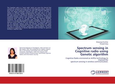 Spectrum sensing in Cognitive radio using Genetic algorithm