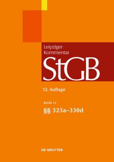 StGB §§ 323a-330d
