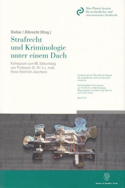 Strafrecht und Kriminologie unter einem Dach.
