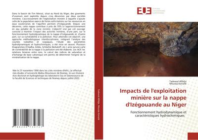 Impacts de l’exploitation minière sur la nappe d’Izégouande au Niger