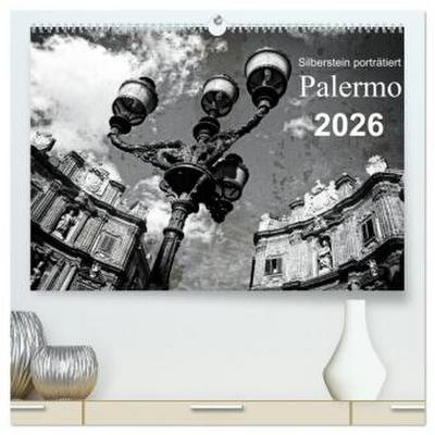 Silberstein porträtiert Palermo (hochwertiger Premium Wandkalender 2026 DIN A2 quer), Kunstdruck in Hochglanz
