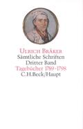 Sämtliche Schriften Bd. 3: Tagebücher 1789-1798