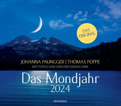 Das Mondjahr 2024 - Wandkalender